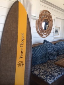 French Champagne surf board...