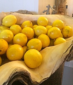 Organic fresh lemons to make the best lemon water.
