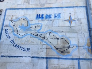 Ile de Re map